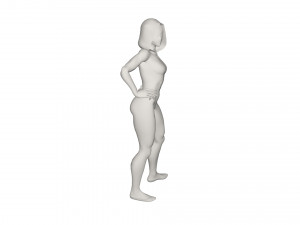 Superhero character Modello 3D