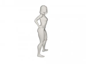Superhero character 3D Model