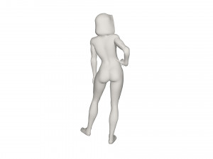 Superhero character Modello 3D