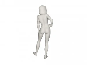 Superhero character 3D Model