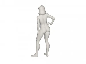Superhero character 3D Model