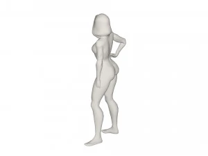 Superhero character 3D Model