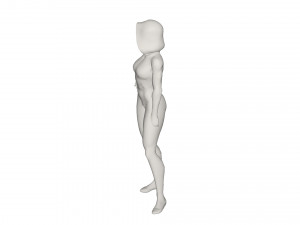 Superhero character Modello 3D