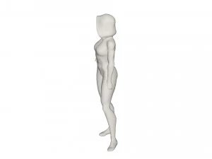 Superhero character 3D Model