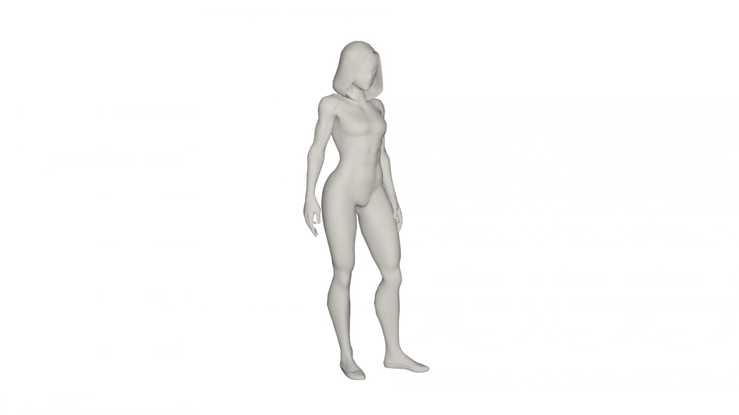 Superhero character 3D Model .c4d .max .obj .3ds .fbx .stl .blend 