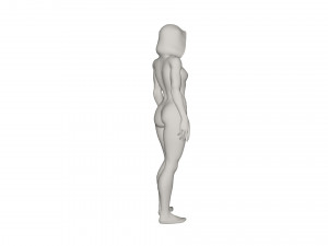 Superhero character Modello 3D