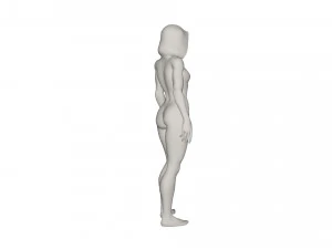 Superhero character 3D Model