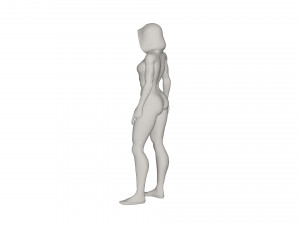 Superhero character Modello 3D
