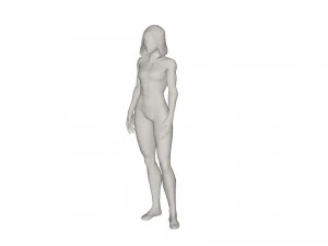 Superhero character 3D Model