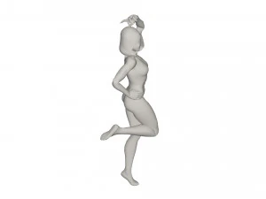 Superhero character 3D Model