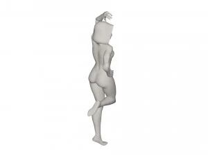Superhero character 3D Model