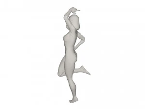Superhero character 3D Model
