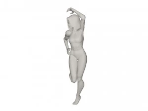 Superhero character 3D Model