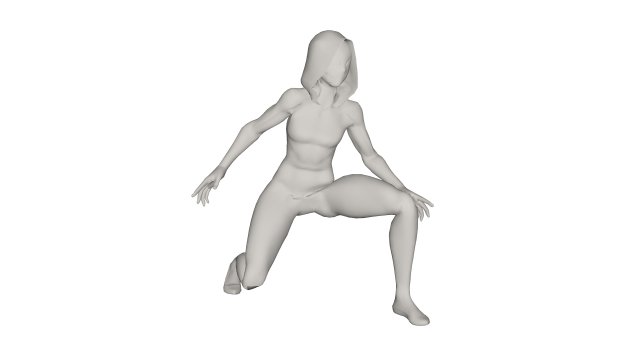Superhero character 3D Модель .c4d .max .obj .3ds .fbx .stl .blend 