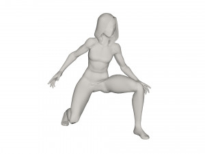 Superhero character 3D Модель