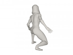Superhero character 3D Модель
