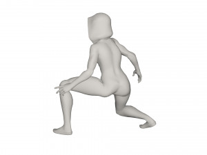 Superhero character 3D Модель