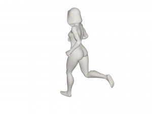 Superhero character 3D 模型