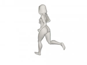 Superhero character 3D Model
