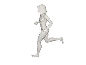 Superhero character 3D Model