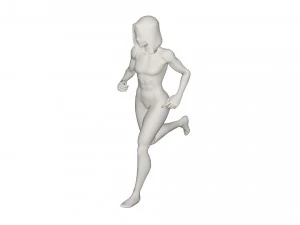Superhero character 3D Model
