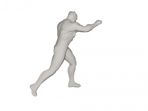 Superhero character Modello 3D