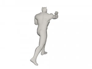 Superhero character 3D Model