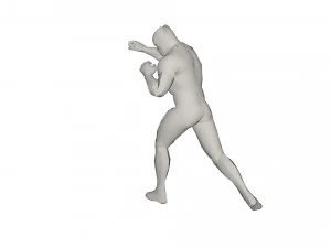 Superhero character 3D Model