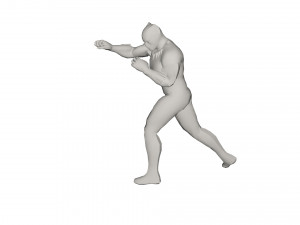 Superhero character Modello 3D