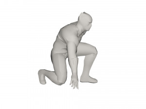 Superhero character 3Dモデル