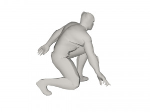 Superhero character 3Dモデル
