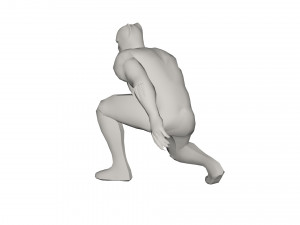 Superhero character 3Dモデル