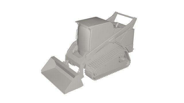 Excavator Modelo 3D .c4d .max .obj .3ds .fbx .stl .blend 