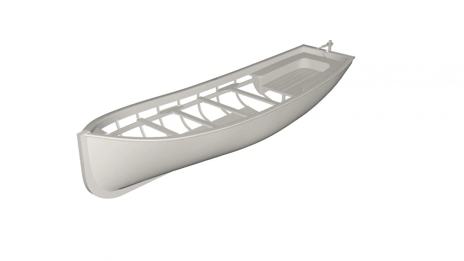 Boat 3D Model .c4d .max .obj .3ds .fbx .stl .blend 