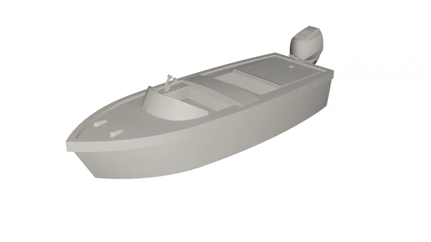 Boat 3D Model .c4d .max .obj .3ds .fbx .stl .blend 