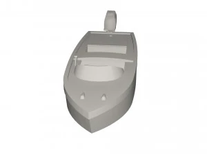 Boat 3D Model