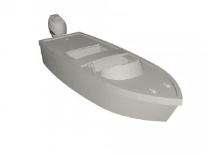 Boat 3D Model