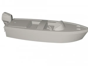 Boat 3D Model