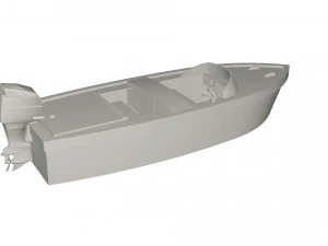 Boat 3D Model