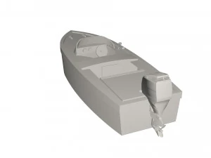Boat 3D Model