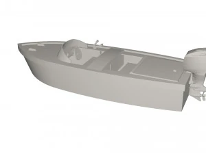 Boat 3D Model