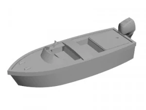 Boat 3D Model