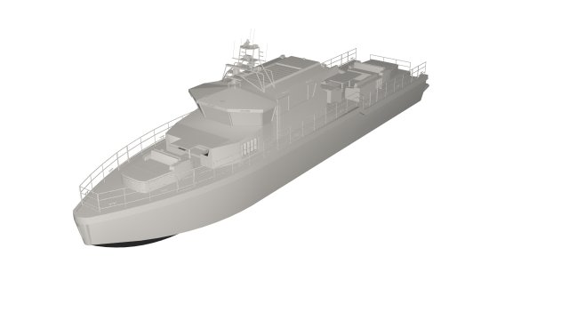 Boat 3D Модель .c4d .max .obj .3ds .fbx .stl .blend