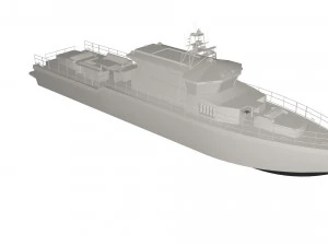 ボート 3Dモデル