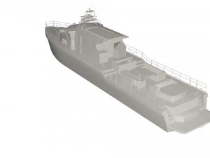 ボート 3Dモデル