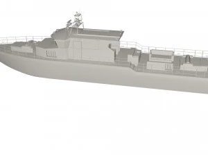 ボート 3Dモデル