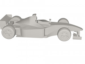 Racing car Model 3D