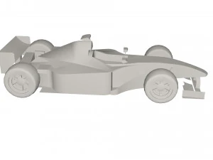 Racing car 3D Model