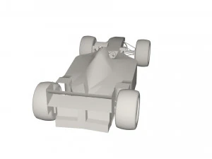 Racing car 3D Model