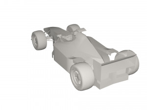 Racing car Model 3D